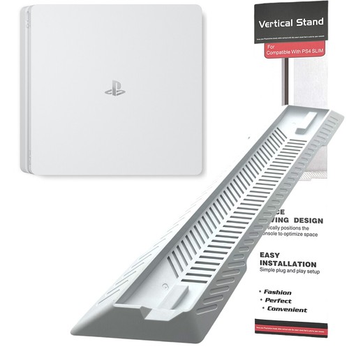 White vented vertical stand - vertical,